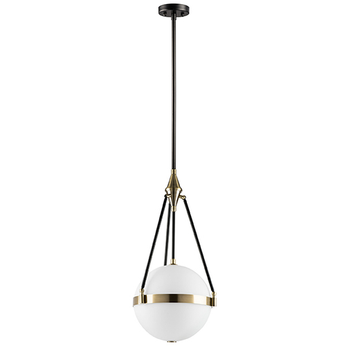 816037 Люстра MODENA 3х40W E27 ЛАТУНЬ/ЧЕРНЫЙ/БЕЛЫЙ