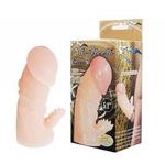 Насадка на пенис светлая (11,5×3,5 см)