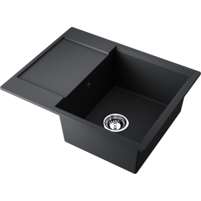 Мойка Omoikiri Daisen 65T-BL Tetogranit/черный