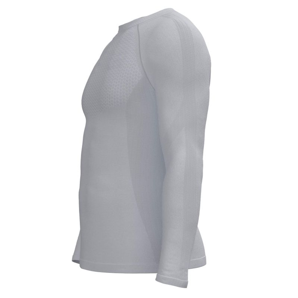 Мужская теннисная футболка с длинным рукавом Head Flex Seamless Longsleeve - white