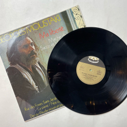 Винтажная виниловая пластинка LP Georges Moustaki Ma Liberte (Germany 1970)
