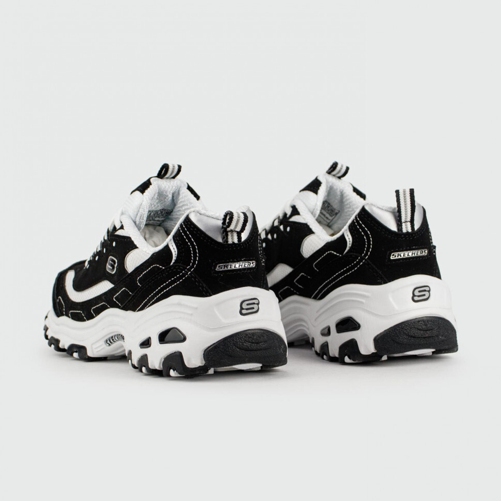 кроссовки Skechers D'Lites Black / White Wmns