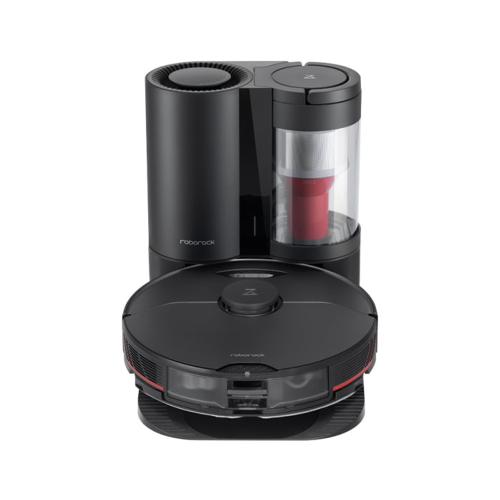 Робот-пылесос Roborock S7 MaxV Plus Black (RU), со станцией самоочистки