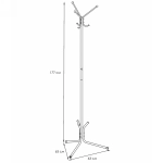 Вешалка напольная «Луч 3» (Черный)