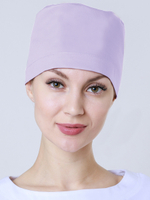 Головной убор сиреневый К-117 медицинский женский|MediS.moda
