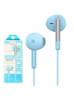 Наушники R-8, проводные, вкладыши, микрофон, 1 м, Jack 3.5 м