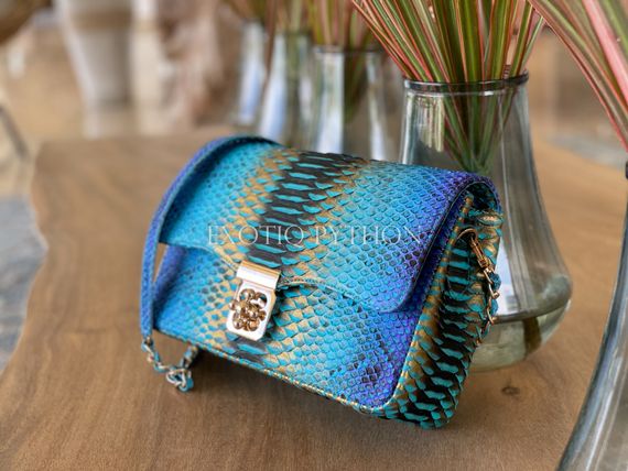 Сумка из кожи питона BG-453