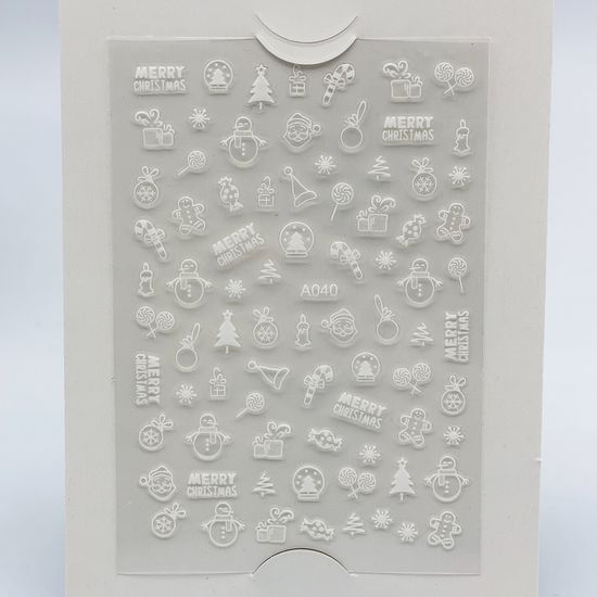 Наклейки для ногтей №A040