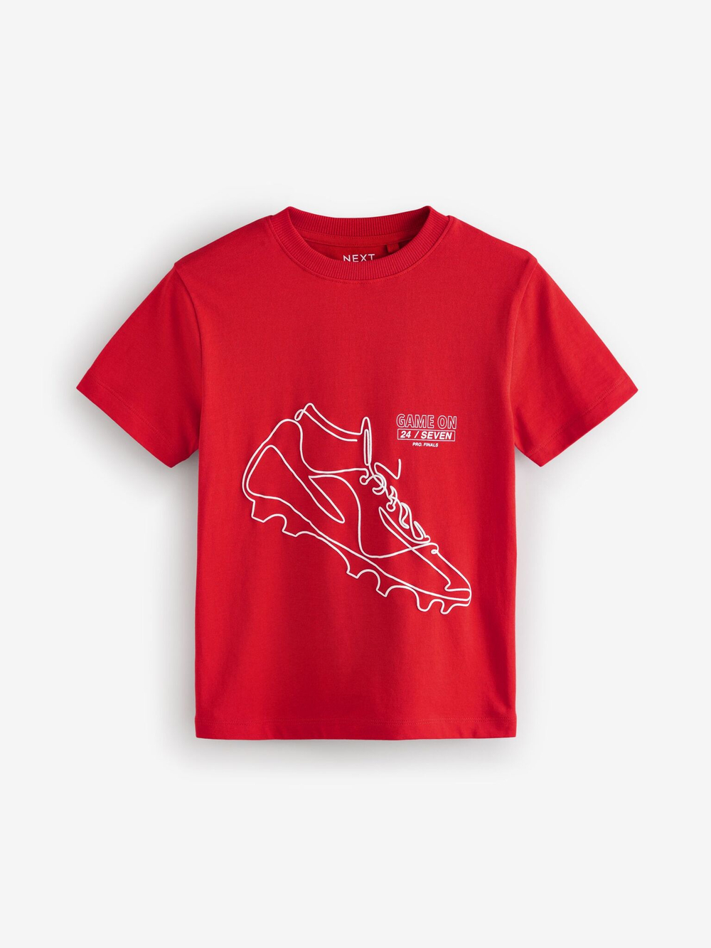 Футболка для мальчика Next E45-238, 3 шт., Черный, Белый, Красный