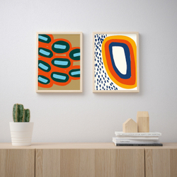 IKEA BILD  (ИКЕА БИЛД)  -  Плакат, Темара II, 30x40 см