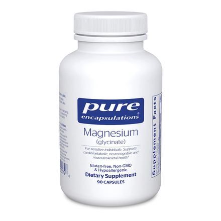 Pure Encapsulations, Глицинат Магния, Magnesium Glycinate, 90 капсул