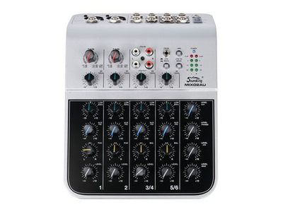 Мини-микшерный пульт, 6 каналов, USB, Soundking