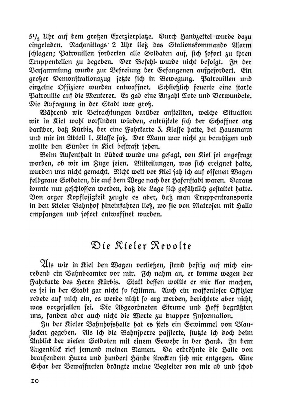Von Kiel bis Kapp. Zur Geschichte der deutschen revolution | G. Noske
