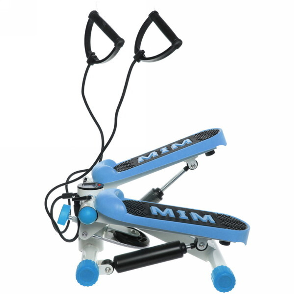 Мини-степпер с эпандерами Sportage MS-101, синий