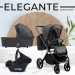 Детская коляска Sweet Baby Elegante 3 в 1 GL Grey