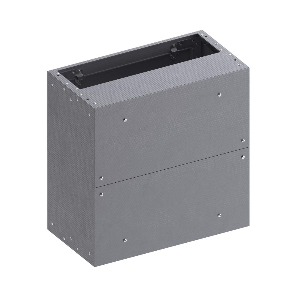 Цоколь стеклопластиковый грунтовый В=900 мм для навесных корпусов ШxГ 800x200 мм