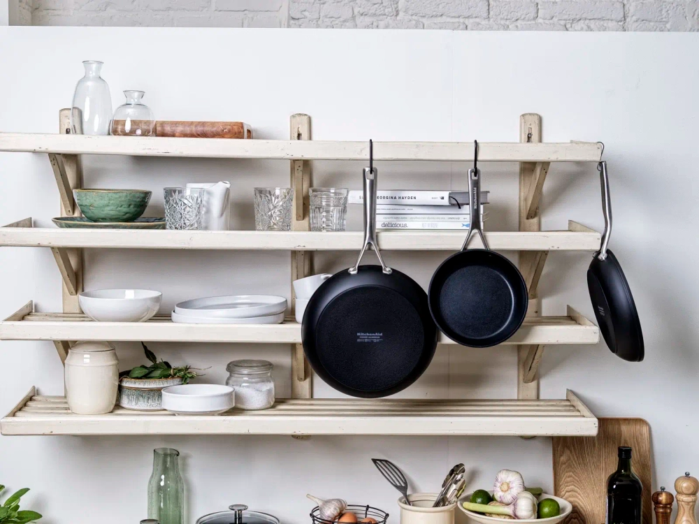 KitchenAid Набор из 2 кованых закаленных сковородок 20+28см.