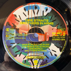 Винтажная виниловая пластинка LP Dire Straits Brothers In Arms (Германия 1985)