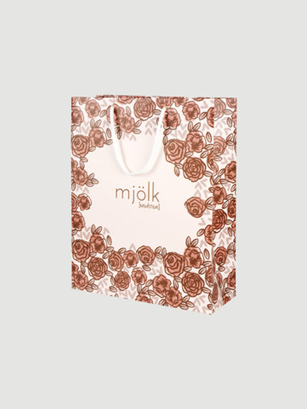 Пакет подарочный Mjölk Розы