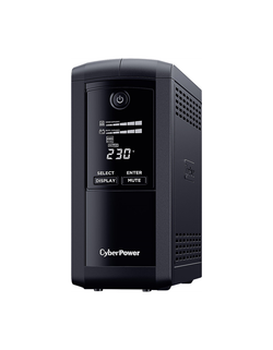 Источник бесперебойного питания Cyberpower VP700EILCD Line-Interactive 700VA/390W USB/RS-232/RJ11/45  (6 IEC С13)