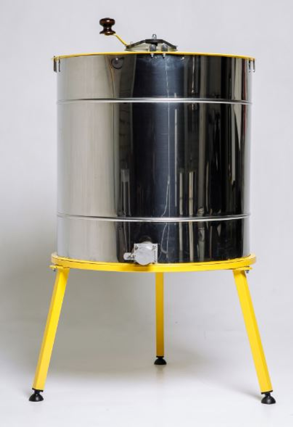 Медогонка 4 рамочная, кассеты поворотные (бак нержавейка) на ножках ДП