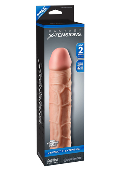 Удлинняющая насадка FX PERFECT 2'' EXTENSION FLESH 411121PD