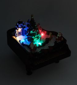 XM-739 Новогодняя миниатюра с подсветкой