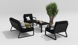 Voglie, набор антрацит/черный, алюминий