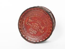 Nautical Морской компас в кожаном футляре