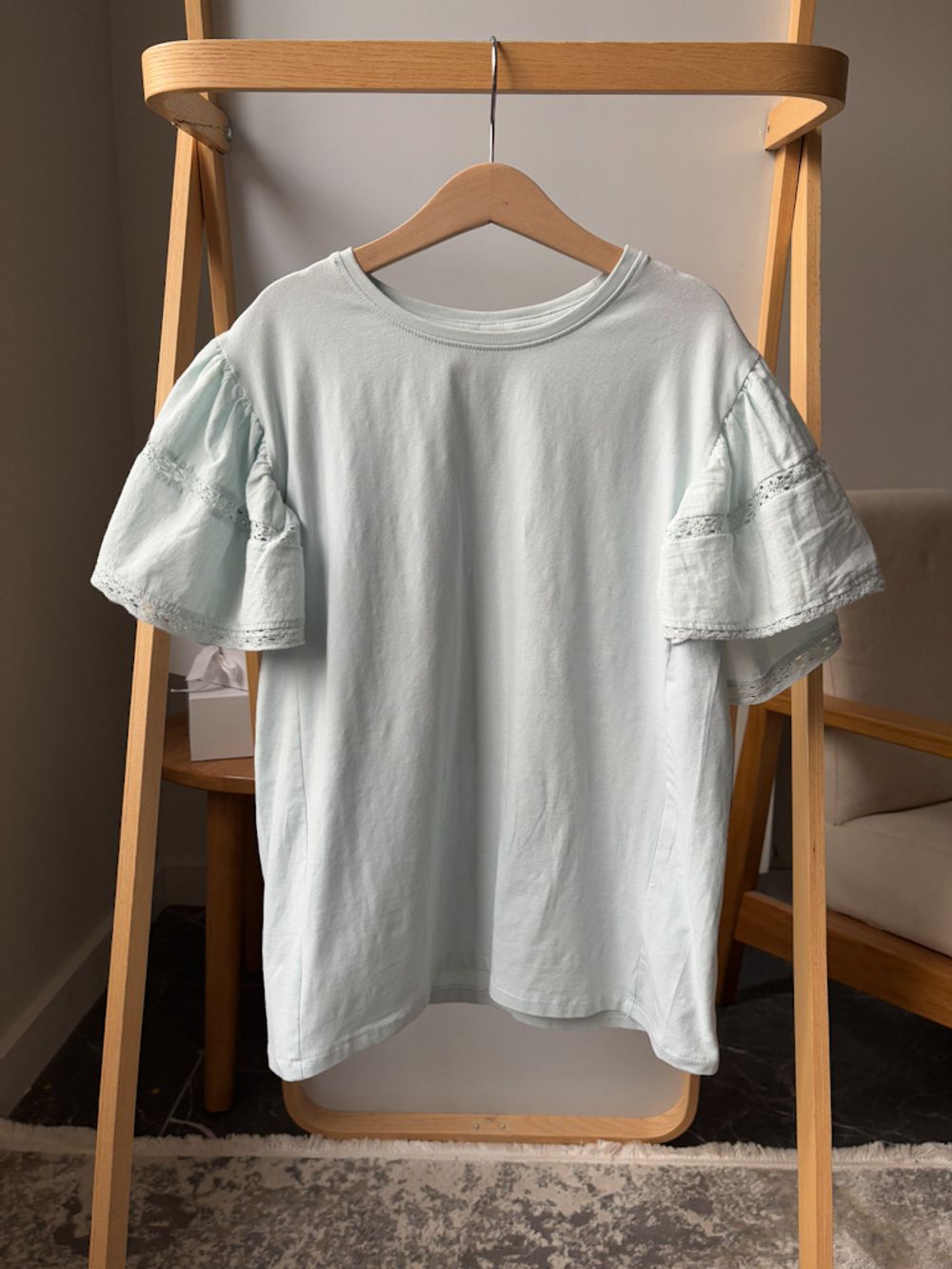 Хлопковая блузка Zara, 152