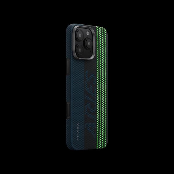Чехол Pitaka Tactile Woven (Lumintex Edition) для iPhone 16 Pro Max, Кредитная карта | Credit card