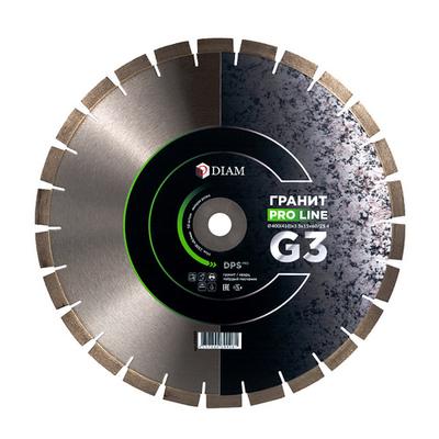 Сегментный алмазный круг DIAM 400 мм ГРАНИТ PRO LINE G3 030669