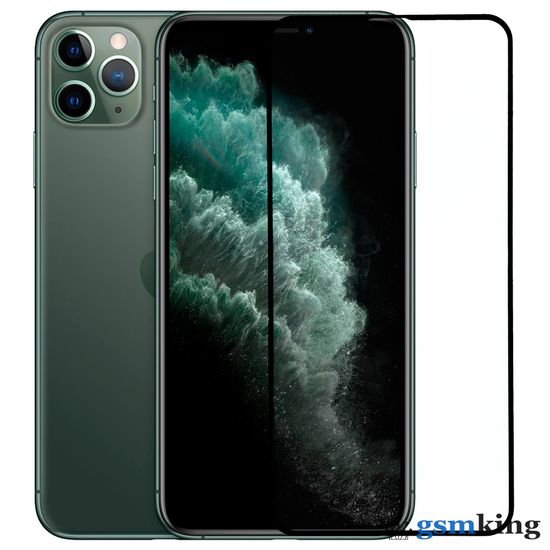 Tempered Glass 3D Full Cover for iPhone XS/11 Pro Max Black