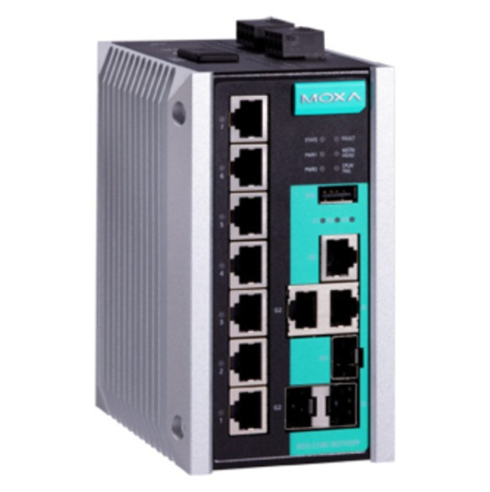 Коммутатор управляемый MOXA EDS-510E-3GTXSFP-T
