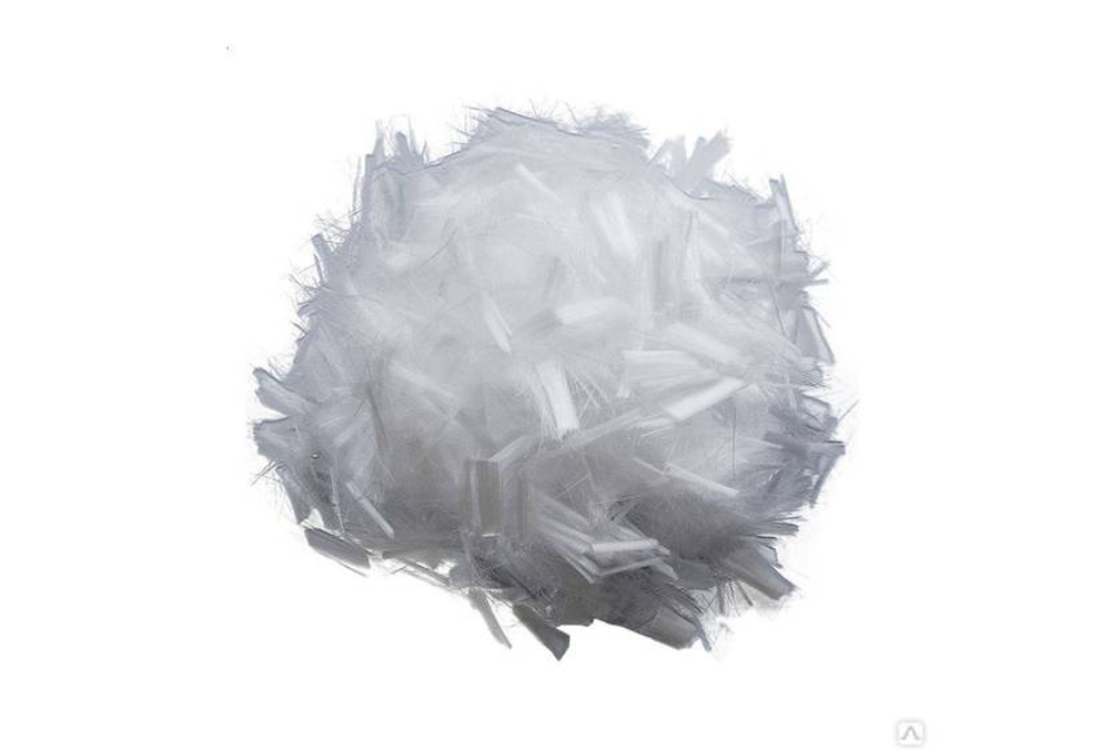 Фиброволокно Полипропиленовое (длина 12мм) 1кг