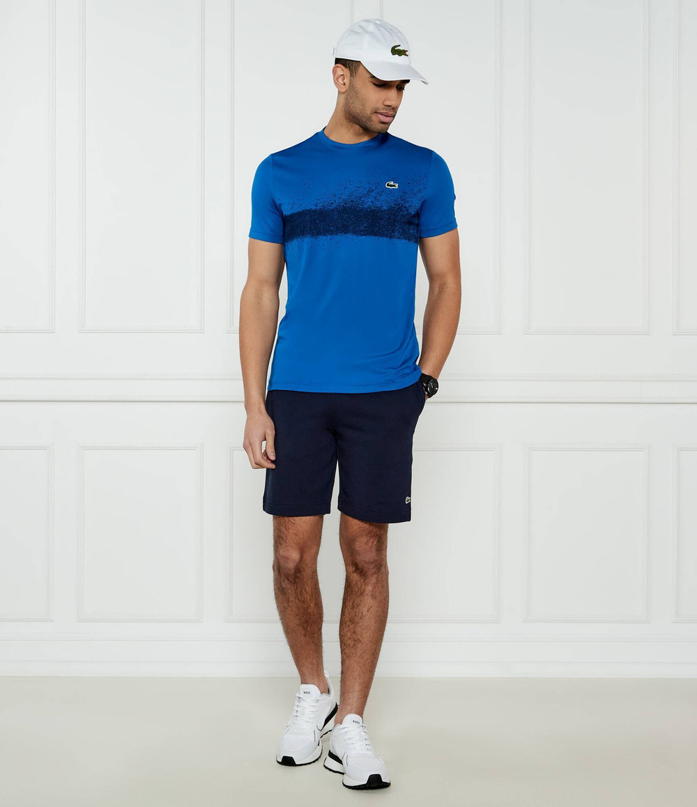 Футболка Lacoste x Novak Djokovic Lacoste - голубой(TH8986)