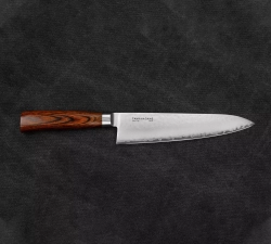 Tamahagane - Поварской нож Tsubame Brown 21см. / артикул   SNH-1105  / GTIN 4906496716059