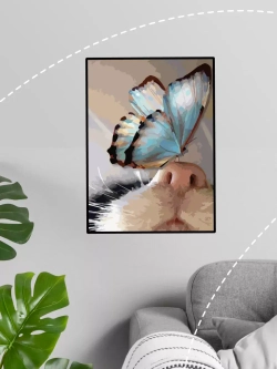 Картина по номерам Котик