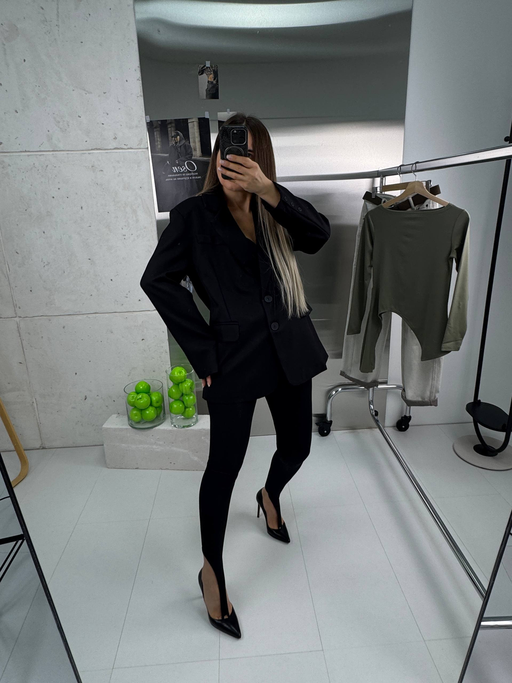 Блейзер женский арт. 1106 цвет "чёрный"