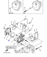 Блок управл. зажиг. Yamaha 40лс (66T855400000)