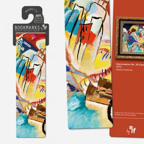 Əlfəcin \ Закладки \Classics Magnetic Bookmarks - Improvisation No. 30