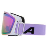 Очки горнолыжные ALPINA Nendaz Q-Lite White-Lilac Matt/Q-Lite Lavender S2 (б/р)