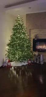 Ель искусственная «Вега» (Литая хвоя) 215 см / 2,1 м