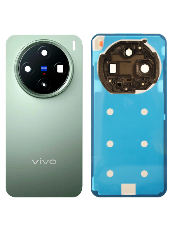 Задняя крышка для Vivo X200 Pro mini зеленая (Green) со стеклом камеры