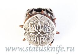 Бусина Бульдог (медь, бронза, белый металл)фотография - 2