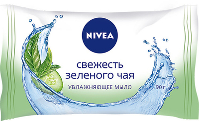 NIVEA,Увлаж-мыло,Свежесть зелёного чая (90г)
