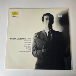 Винтажная виниловая пластинка LP Horst R. Laubenthal and Erik Werba - Beethoven Бетховен, Schubert Шуберт, Schumann Шуман, Brahms Брамс (СССР 1969) Deutsche Grammophon Debut
