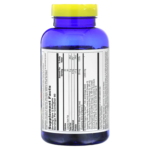 Nature's Life, The Total EFA, омега-3, 6, 9, 1200 мг, 180 капсул