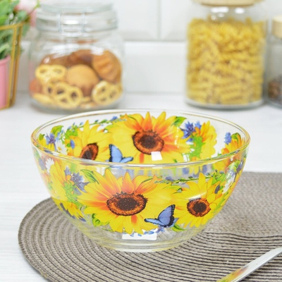 Салатник средний "Подсолнухи"