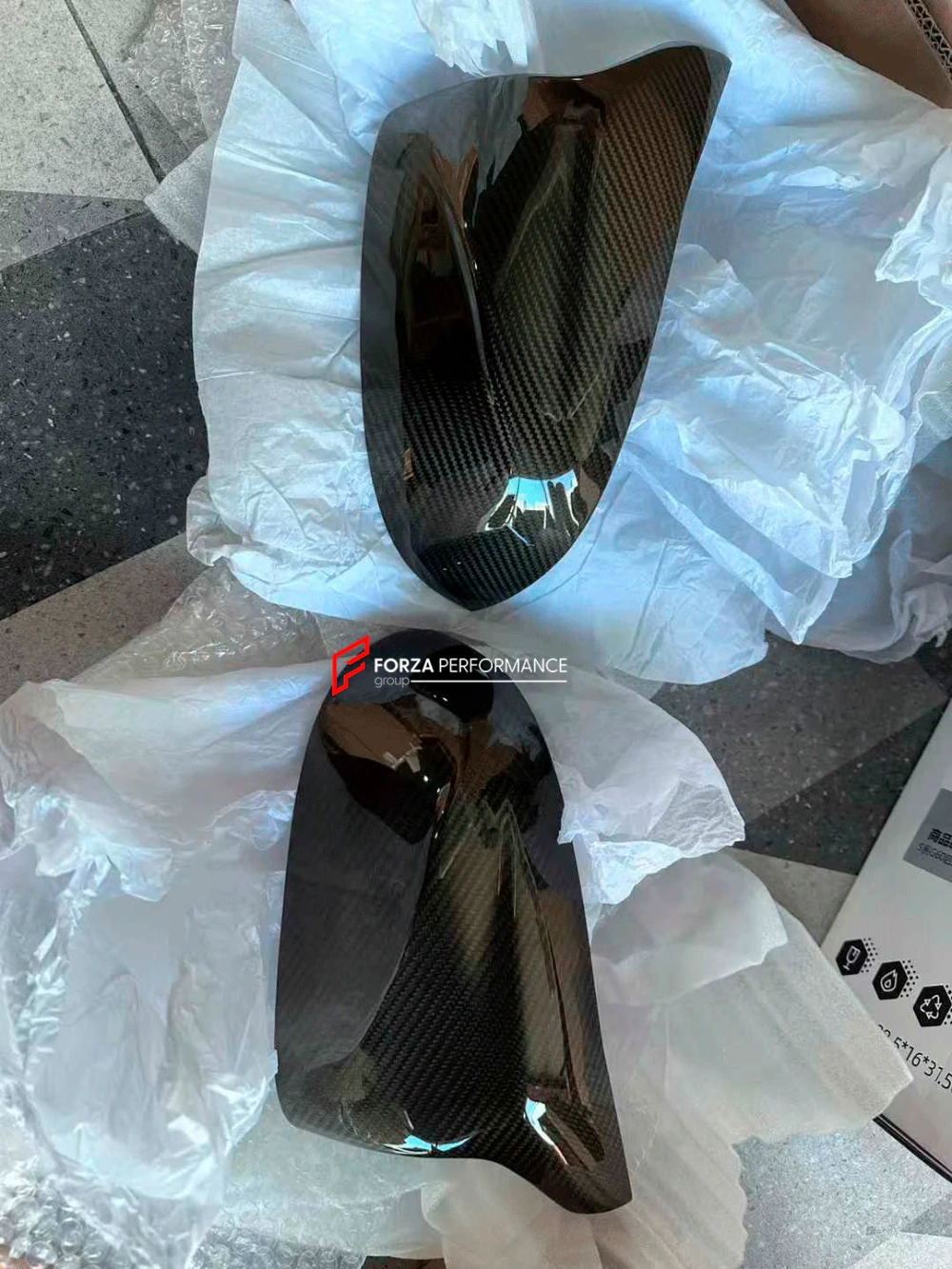 Карбоновые накладки на зеркала для BMW XM G09 2023+ БМВ